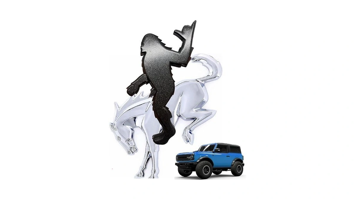 Add-a-squatch Emblem For Your Bronco,3d Tailgate Emblem Overlay For Suv