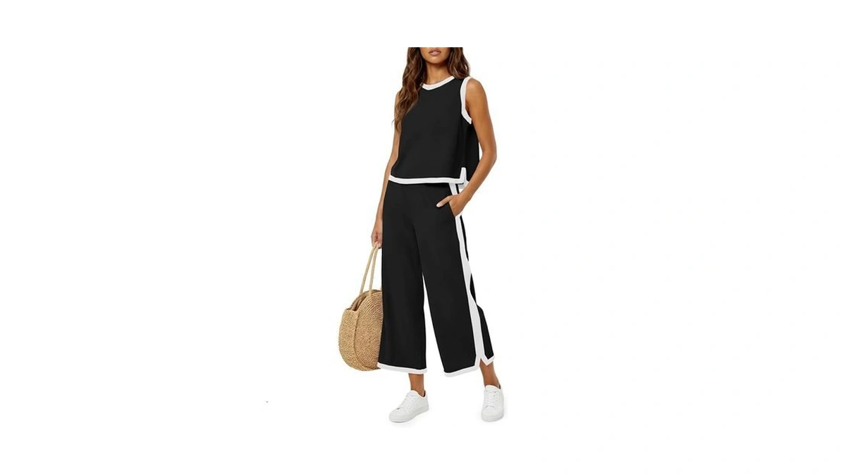 Fisoew Women Sleeveless Tracksuits