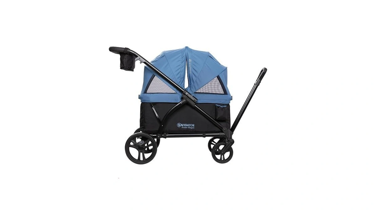 Baby Trend Navigator 2-in-1 Stroller Wagon, Dash Blue