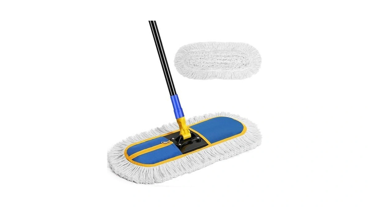Sobonne Dust Mop For Hardwood Tile Floor Cleaning,wet Dry Use