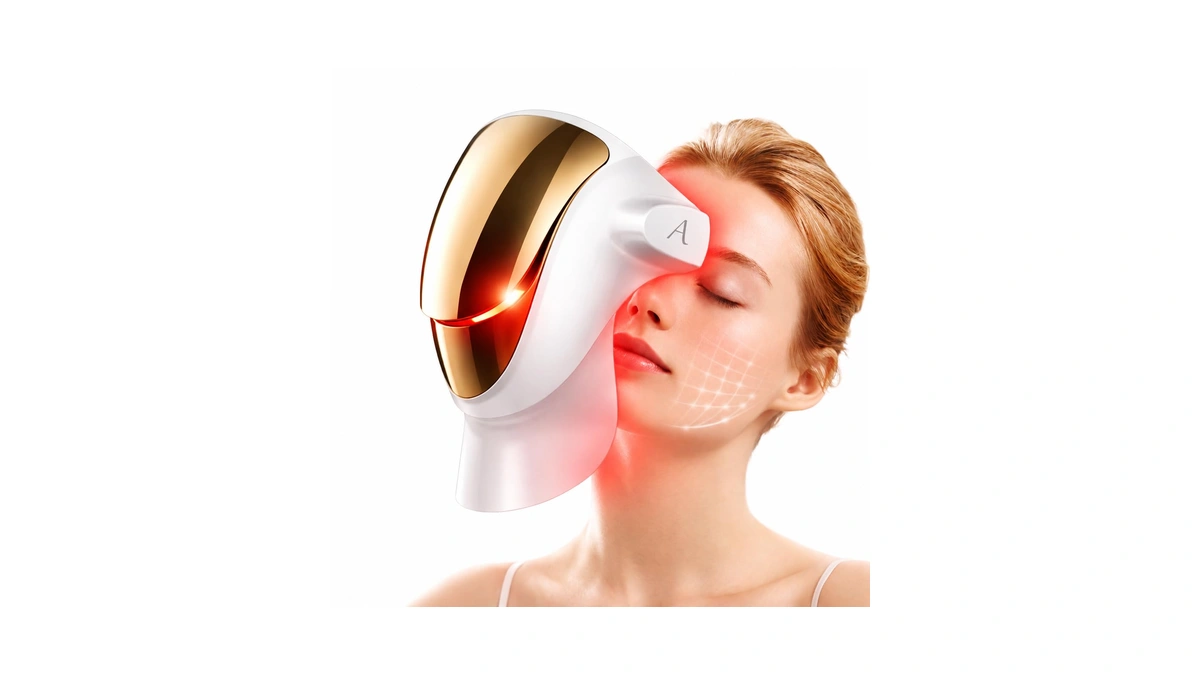Aphrona Halo Led Face Mask, Led Light Therapy For Face,