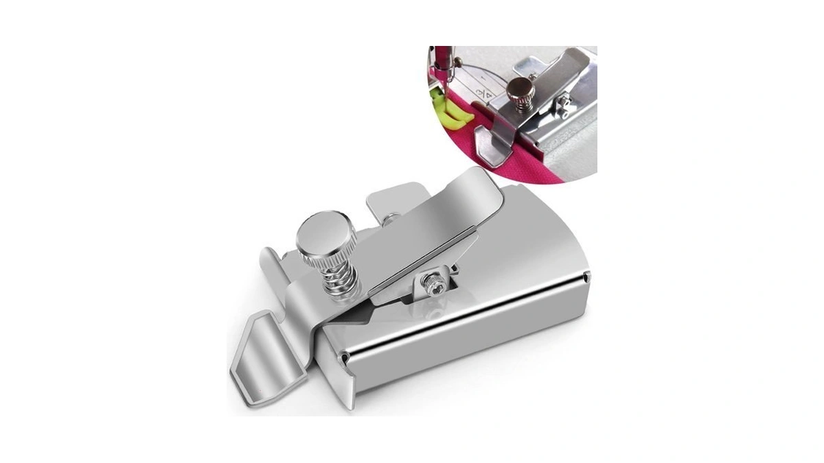 Magnetic Seam Guide For Sewing Machine With Adjustable Presser Foot
