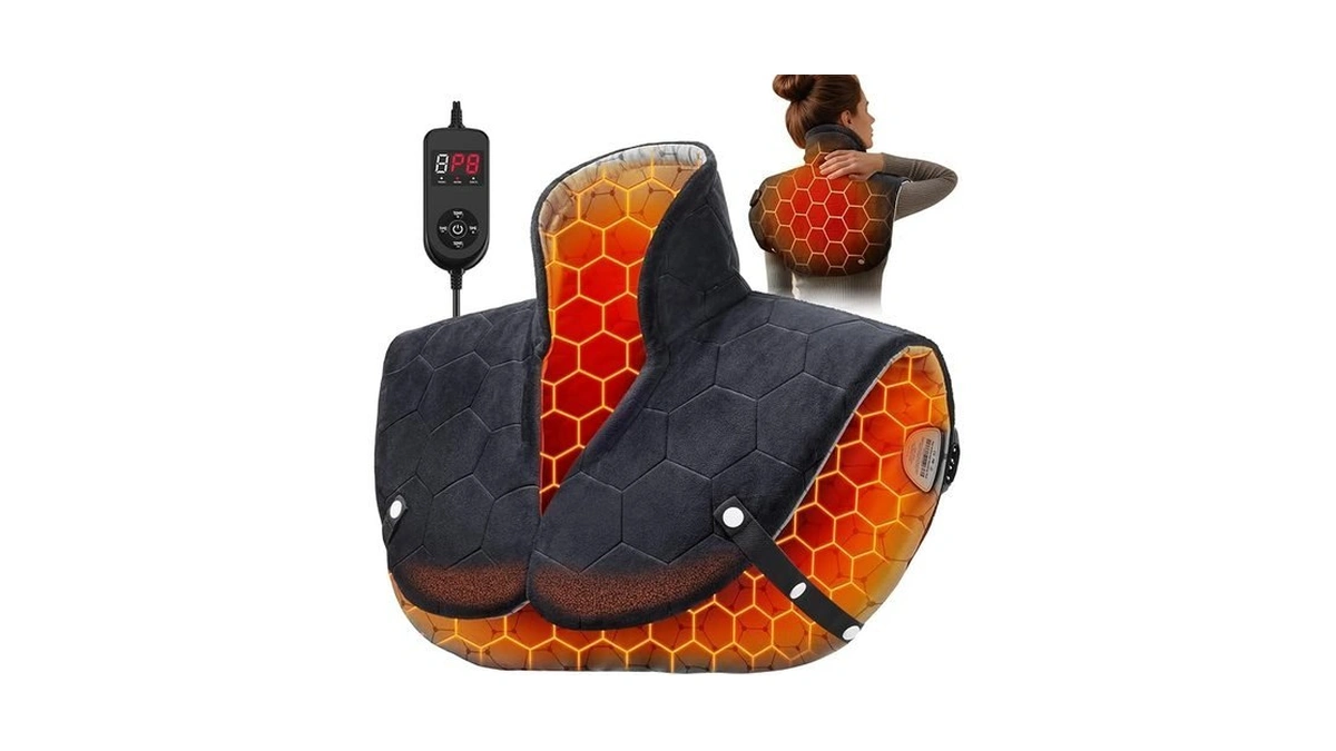 Invarme Far Infrared Heating Pad For Neck And Shoulders And