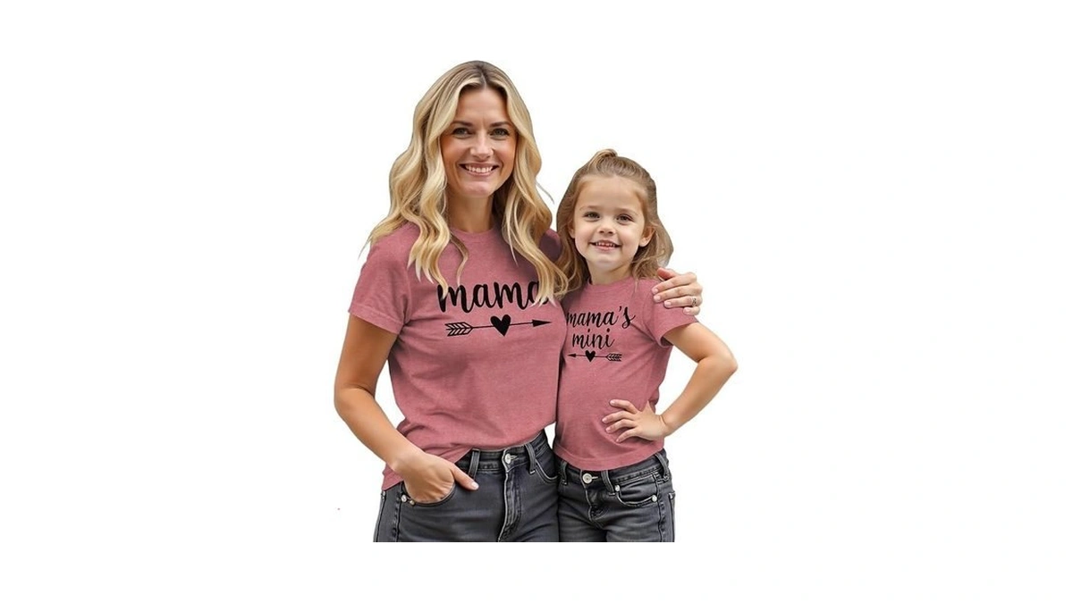 Modntoga Mommy And Me Matching Outfit Mother's Day Mama Mini