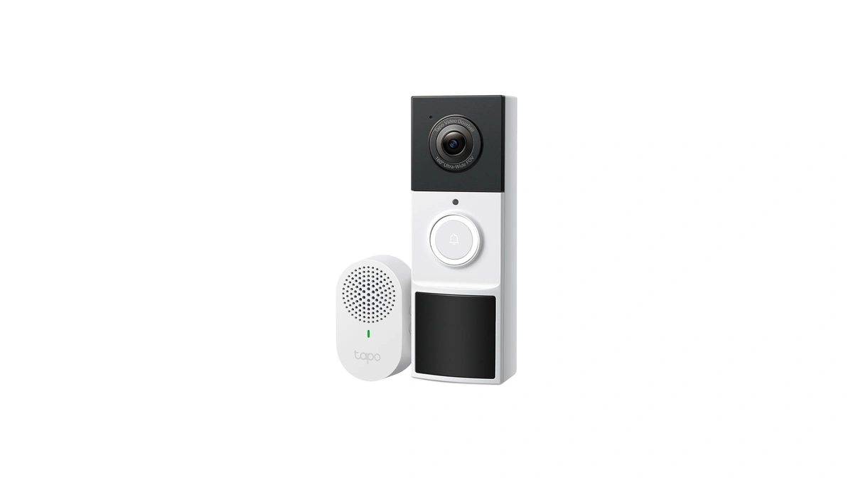 Tapo 2k Wireless Smart Video Doorbell With Chime - 160°