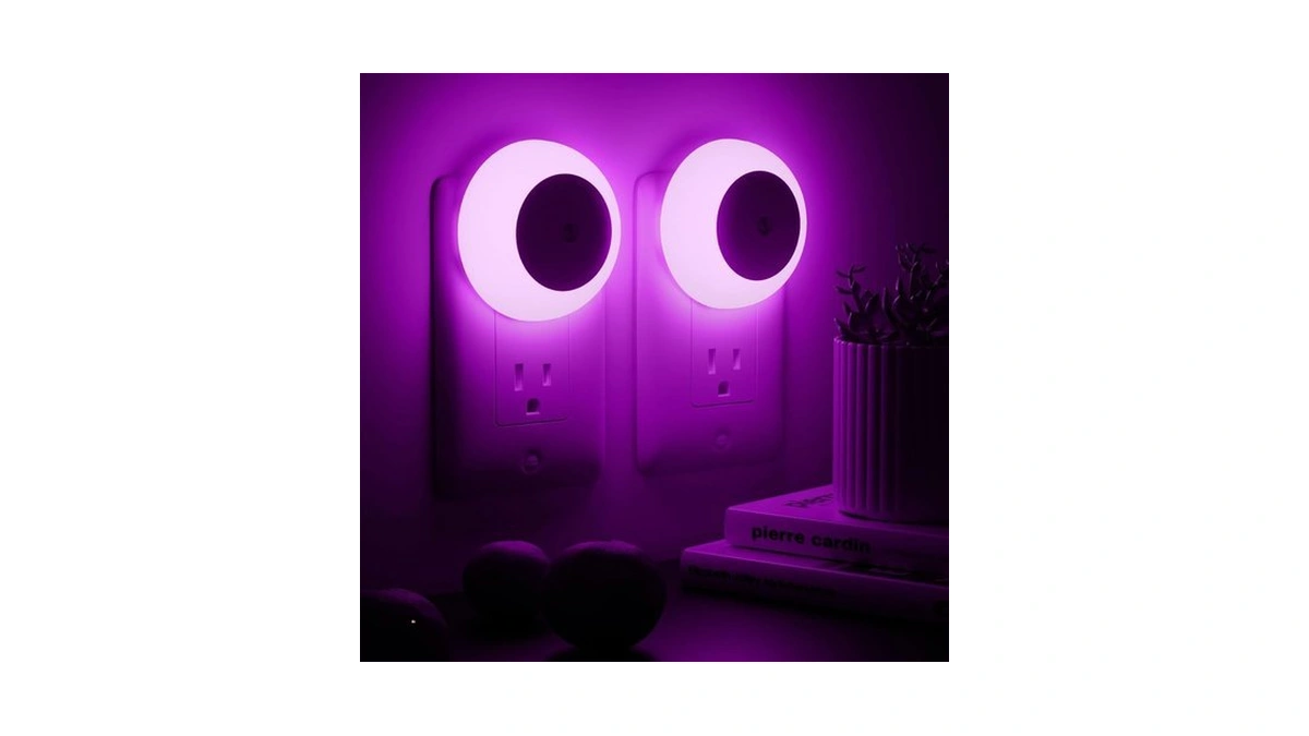 Fesnne Night Light, Night Lights Plug Into Wall, Dusk To