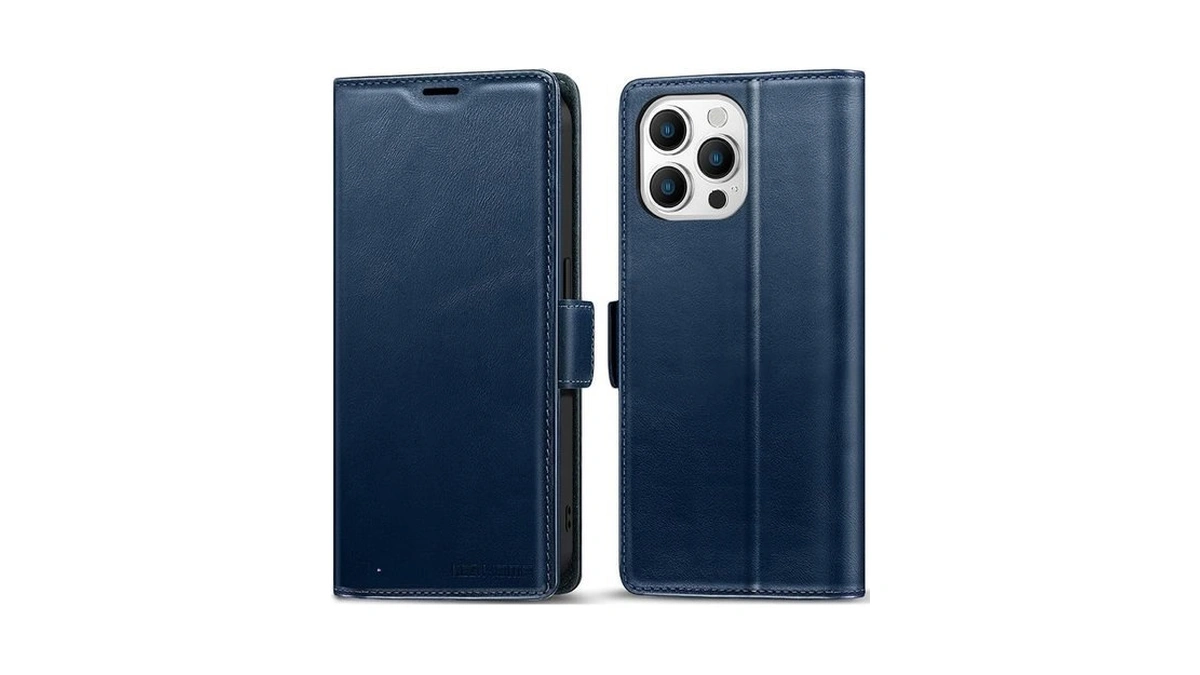 Kezihome Wallet Case Compatible With Iphone 16 Pro, Genuine Leather