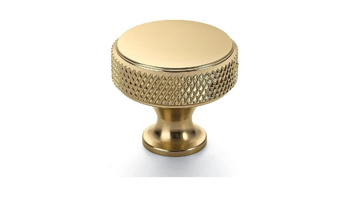 Coinkoly 10 Pack Champagne Bronze Cabinet Pulls Knurled Cabinet Knobs