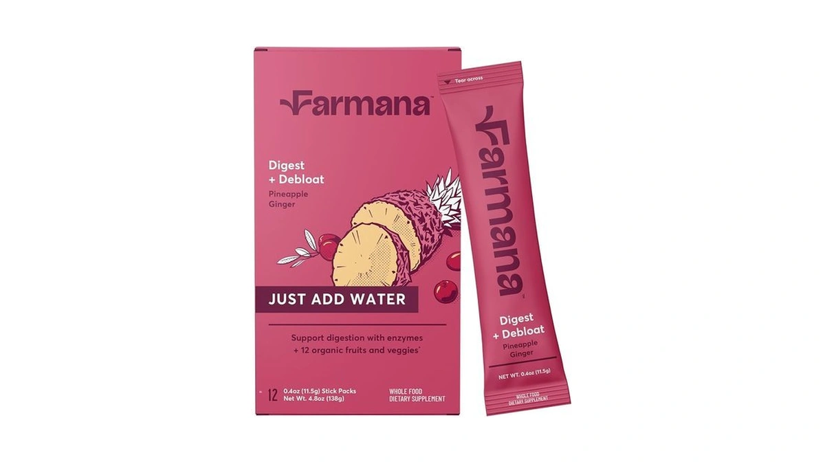Farmana Debloat & Digest Superfood Powder Drink Mix – Digestive