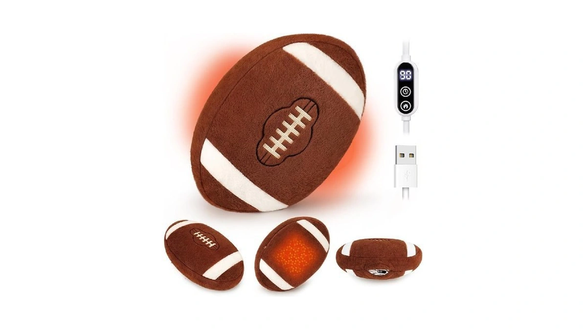 Sprinqdawin American Football Heating Pad, 16.1 Inch Usb Warm Plush