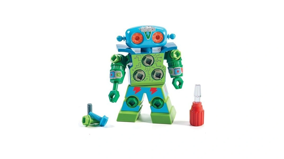 Educational Insights Design & Drill Robot - Construction Toys &