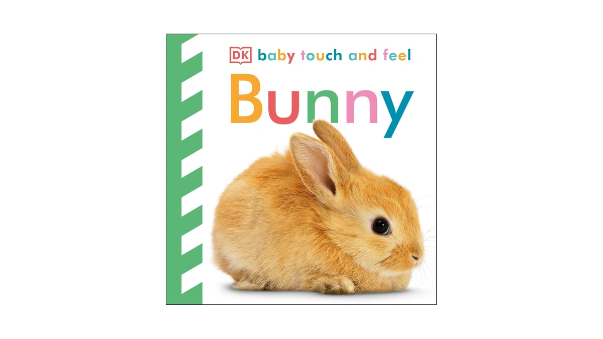 Baby Touch And Feel Bunny: An Interactive Spring Board Book