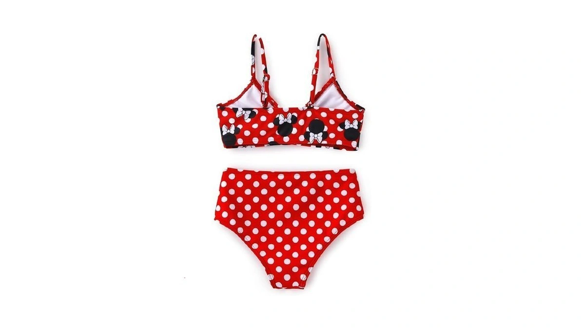 Disney Minnie Mouse Swimsuits, Bathing Suit For Girls, Swimwear Bikini