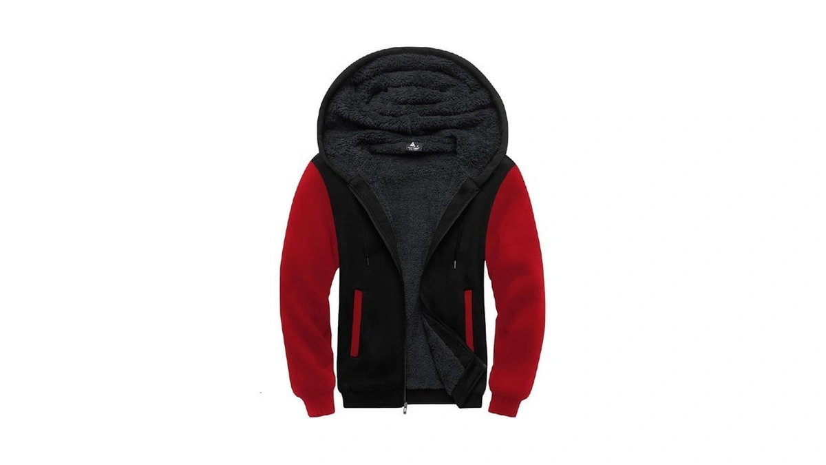 Scodi Hoodies For Men Heavyweight Fleece Sweatshirt - Full Zip