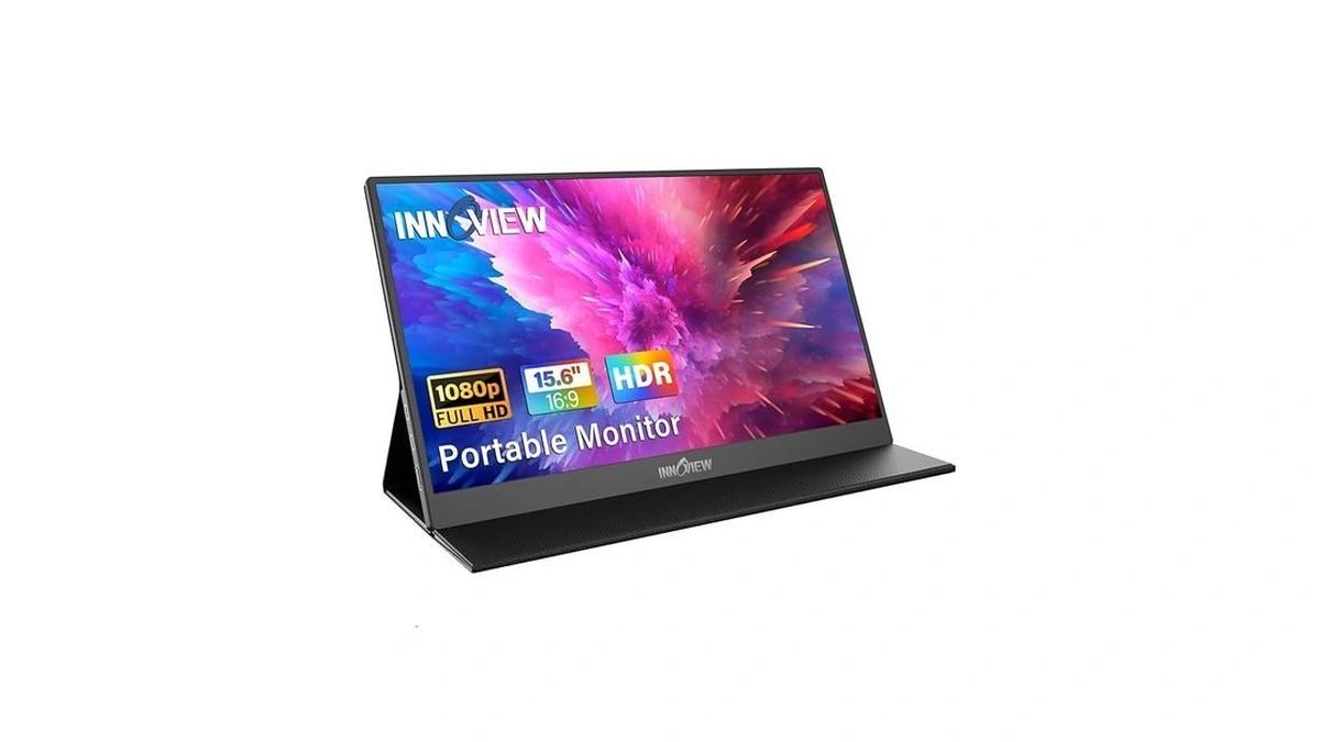 Innoview Portable Monitor, 15.6 Inch Fhd 1080p Hdmi Usb C