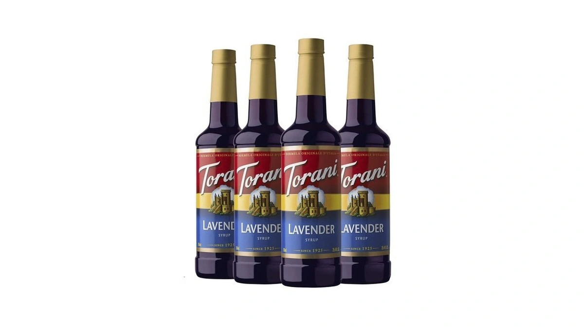 Torani Syrup, Lavender, 25.4 Ounces (pack Of 4)