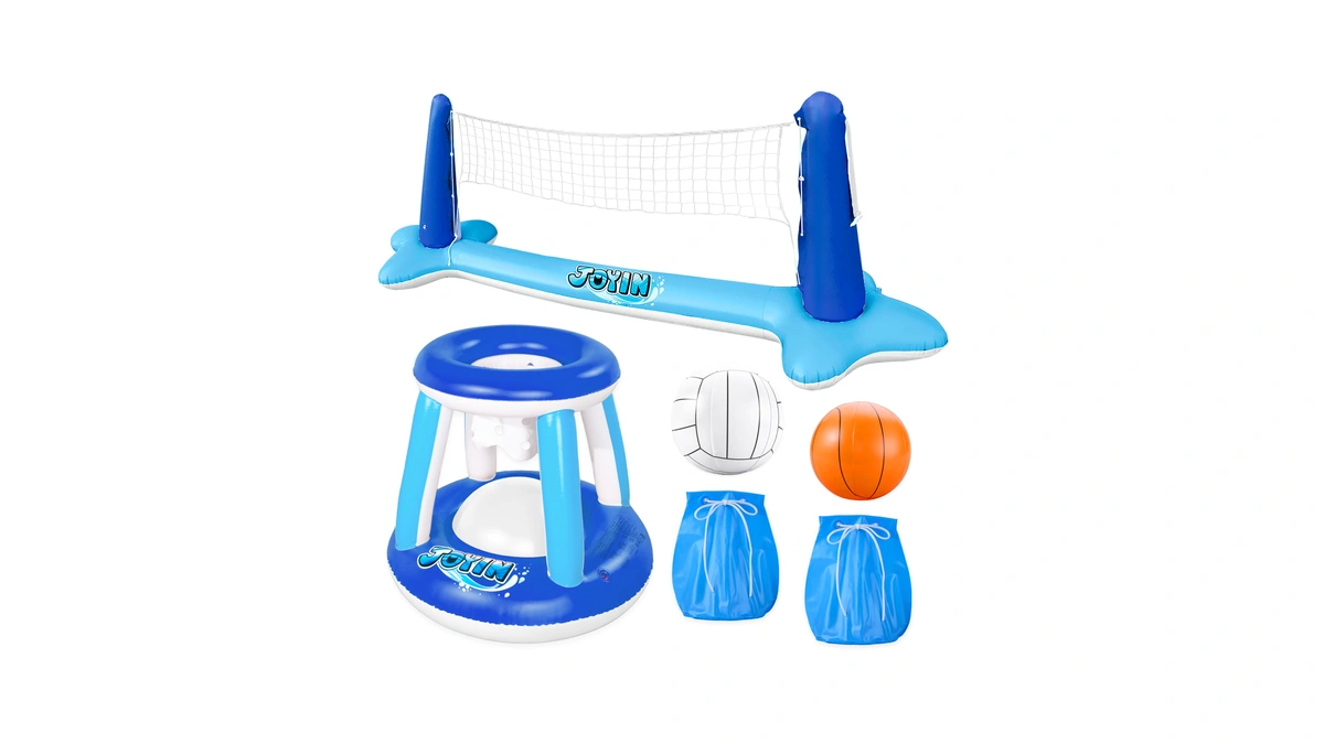 Joyin Inflatable Volleyball Net Basketball Ho...