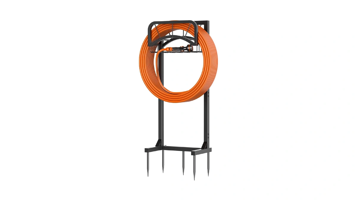 Garden Hose Holder, Upgraded Heavy Duty Freestanding Water Hose Holder