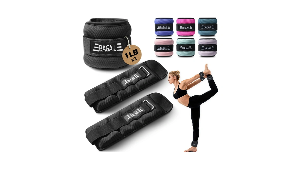 Bagail Ankle Wrist Weights For Women & Men, Set Of