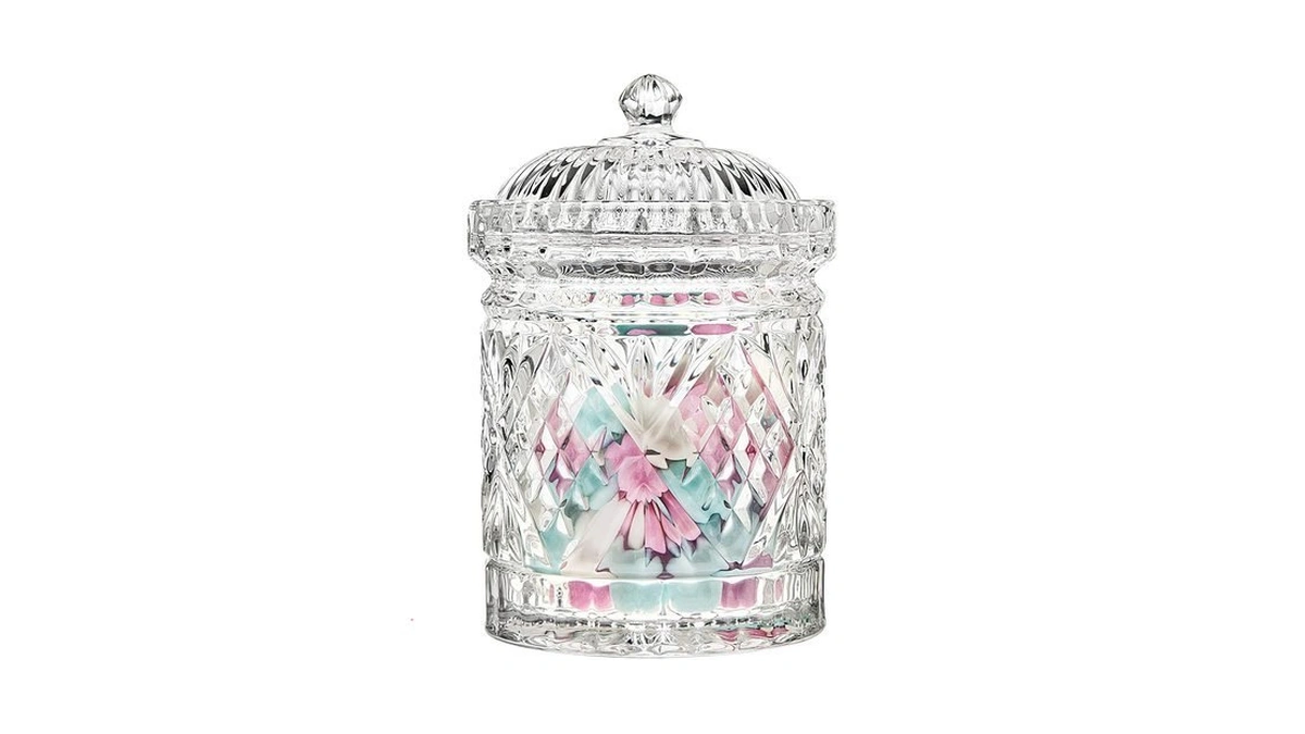 Godinger Dublin Biscuit Barrel Storage Canister Jar
