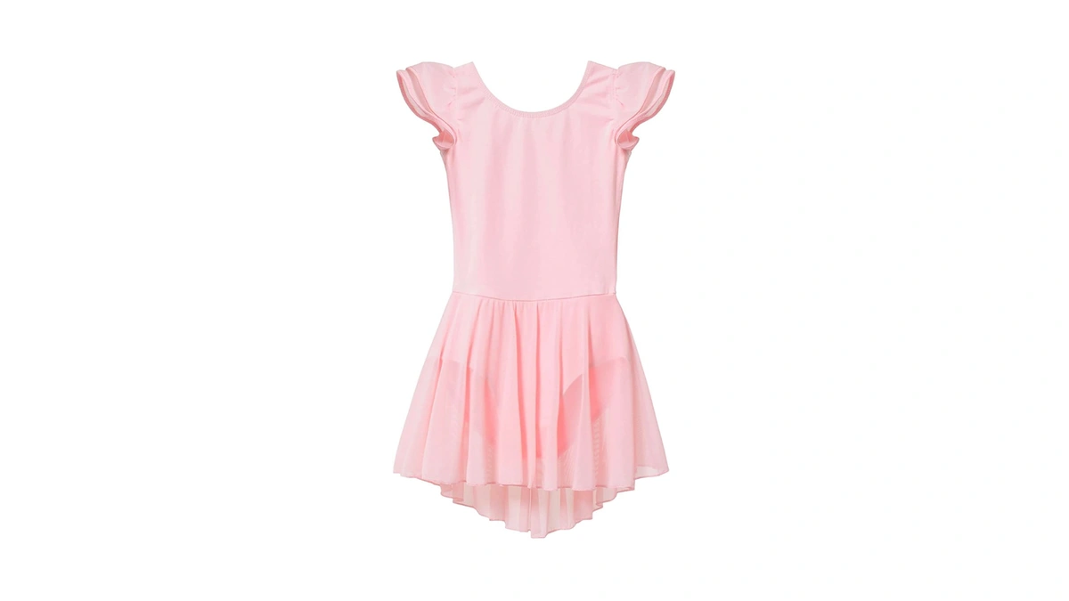 Mdnmd Ballet Leotards For Toddler Girls Ballet Dance Dresses Pink