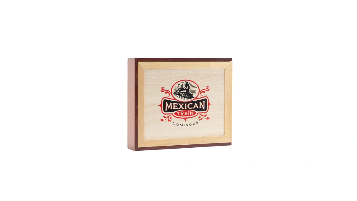 Front Porch Classics | Mexican Train Domino Set In Wooden
