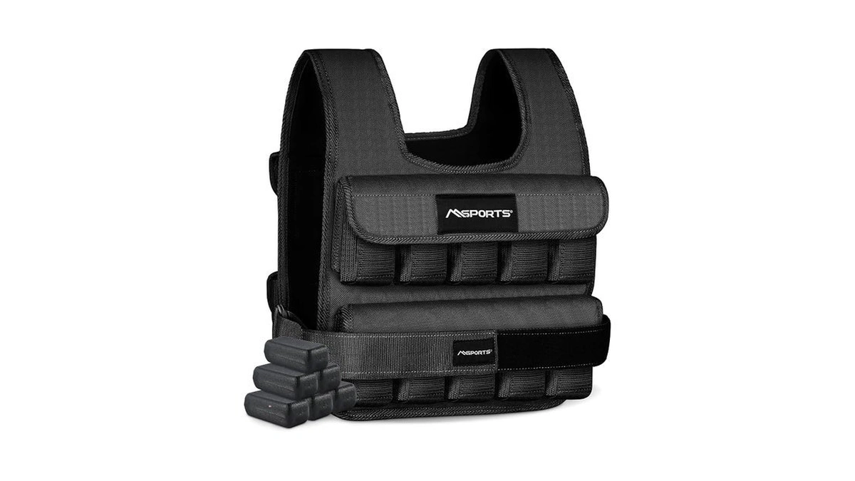 Msports Premium Weighted Vest For Women & Men – Adjustable