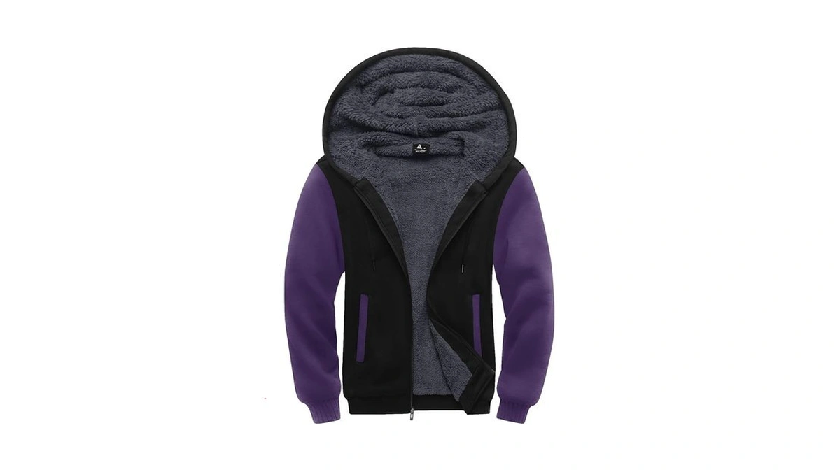 Scodi Hoodies For Men Heavyweight Fleece Sweatshirt - Full Zip