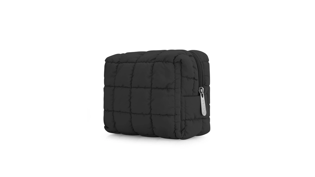 E-tree Cute Makeup Bag,quilted Cosmetic Bag,make Up Pouch For Purse,toiletry