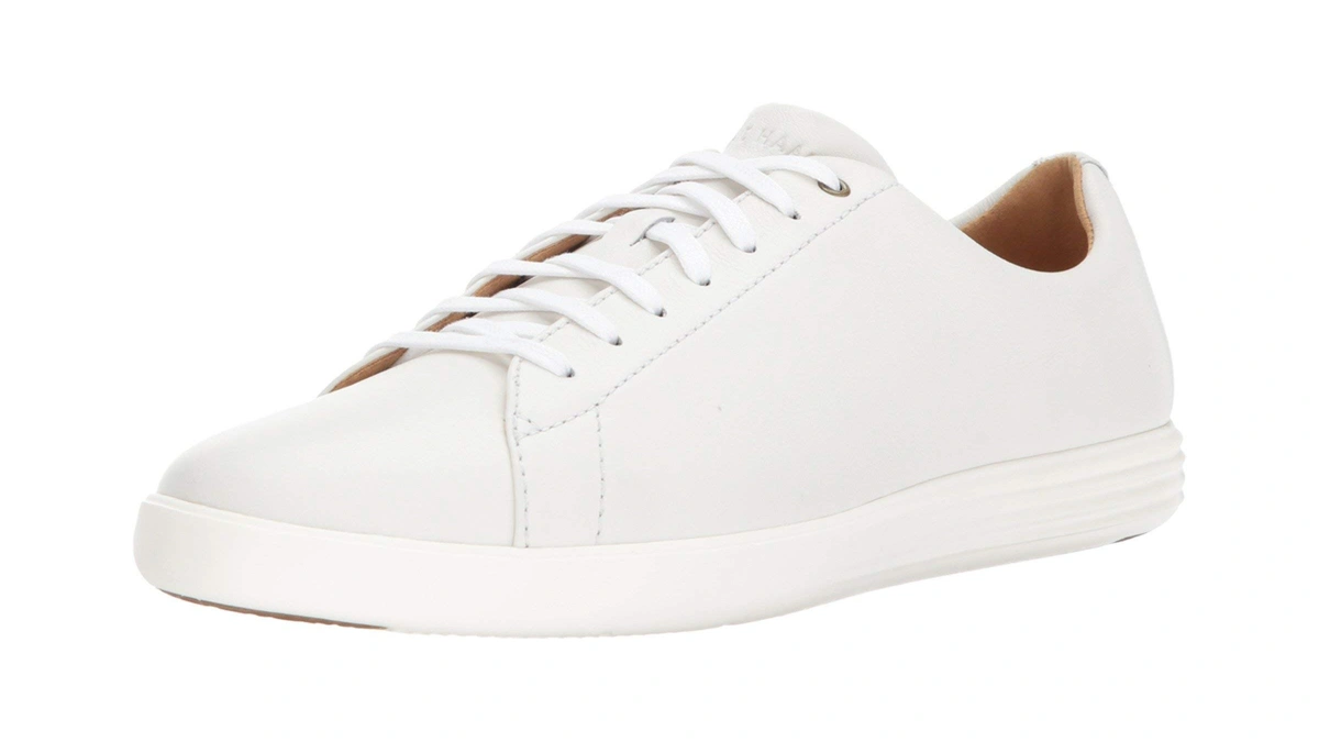 Cole Haan Mens Grand Crosscourt White Leather...