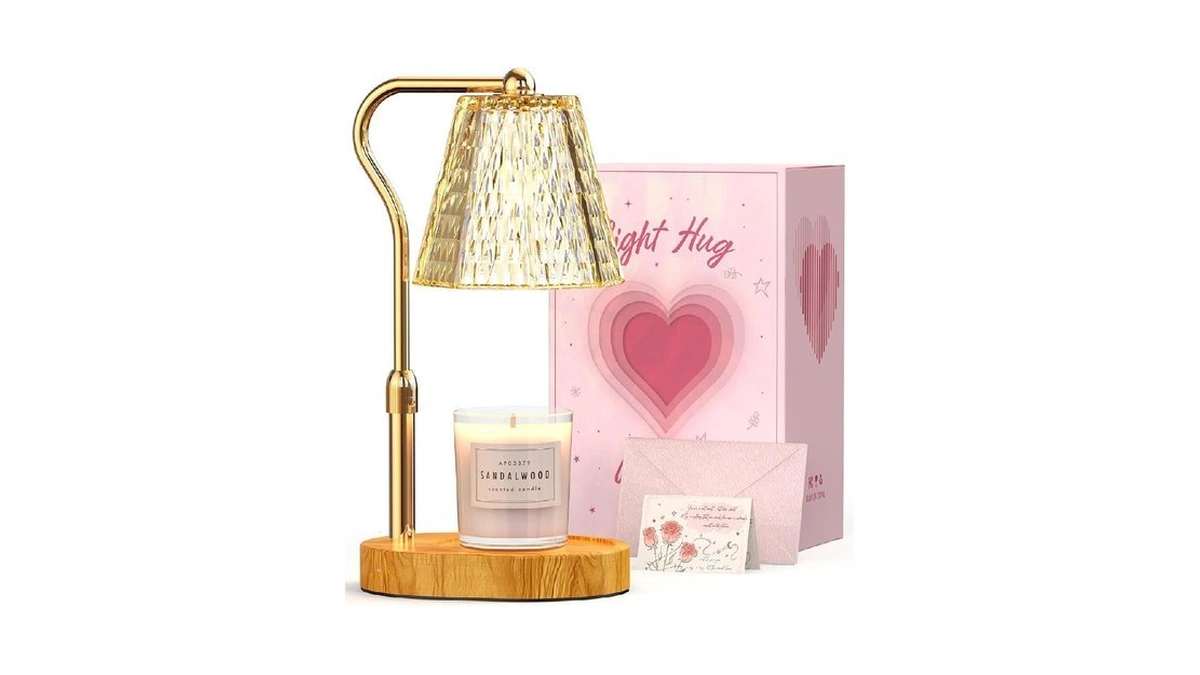 Candle Warmer Lamp With Timer Dimmable Gifts For Women, Adjustable