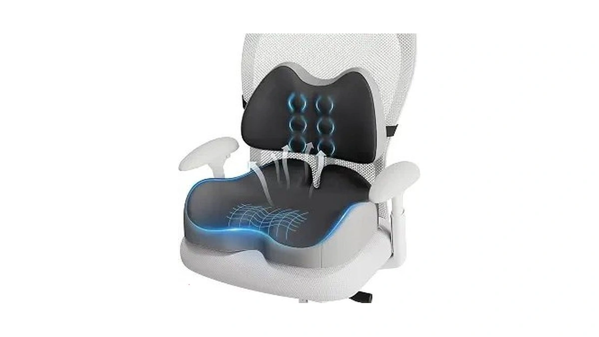 Amazon : Benazcap Large Memory Foam Seat Cushion