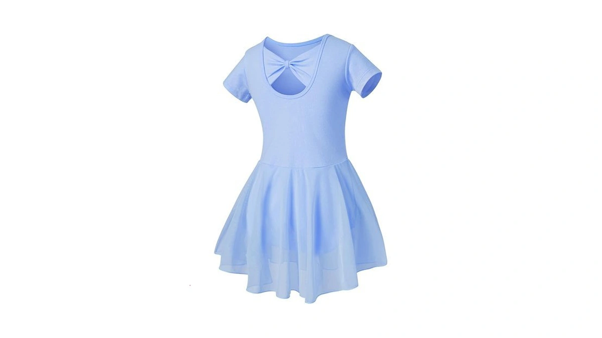 Dipug Ballet Leotards For Girls Dance Leotards Blue 10-12years