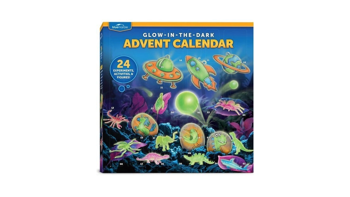 Blue Marble 2026 Glow In The Dark Advent Calendar –
