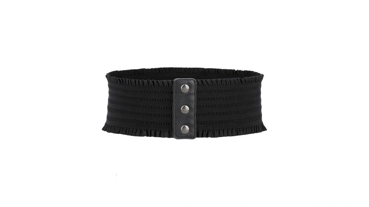 Suosdey Women Wide Elastic Belt For Dress Women's Snap-button Corset
