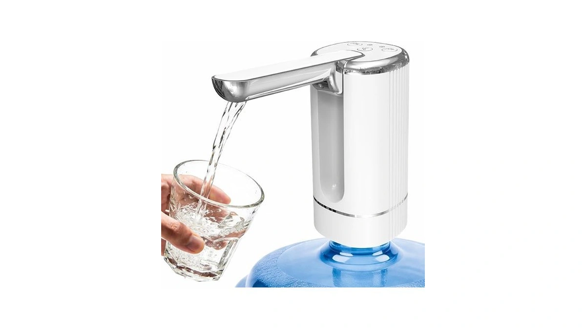 Water Dispenser Pump For 5 Gallon Water Bottles, Usb Type-c