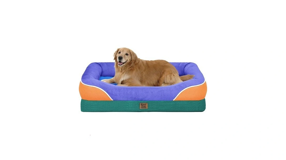 Chez Paw Waterproof Orthopedic Xl Dog Bed For Large And