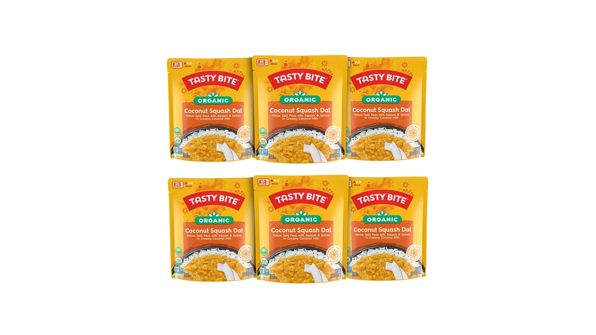 Tasty Bite Organic Coconut Squash Dal, 10 Ounce, Pack Of