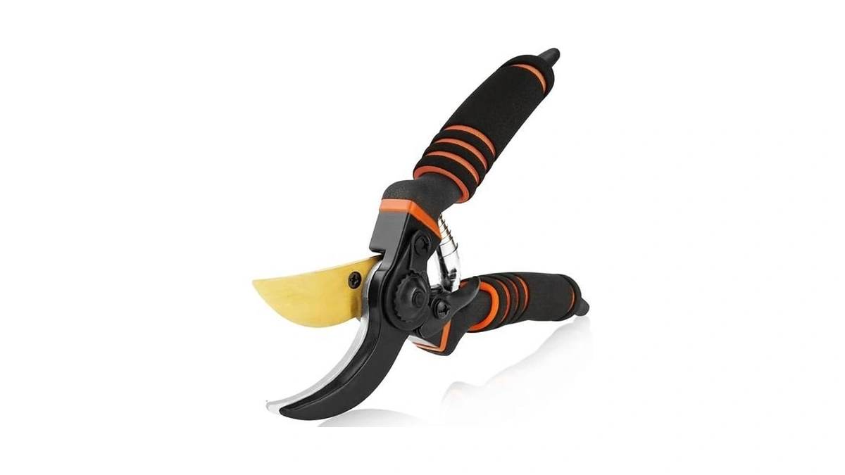 Pruning Shears, Garden Shears,professional Bypass Pruner Hand Shears Heavy Duty,