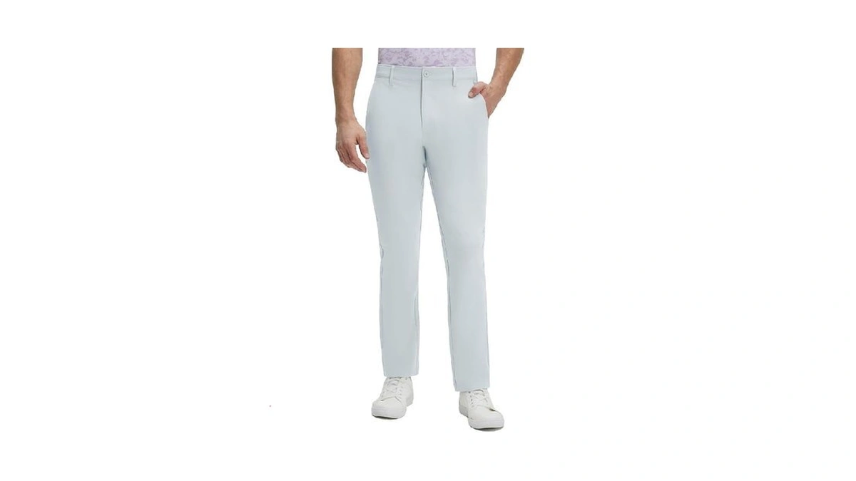 Golf Pants Men With 5 Pockets 30"/32"/34" Lightweight Quick Dry
