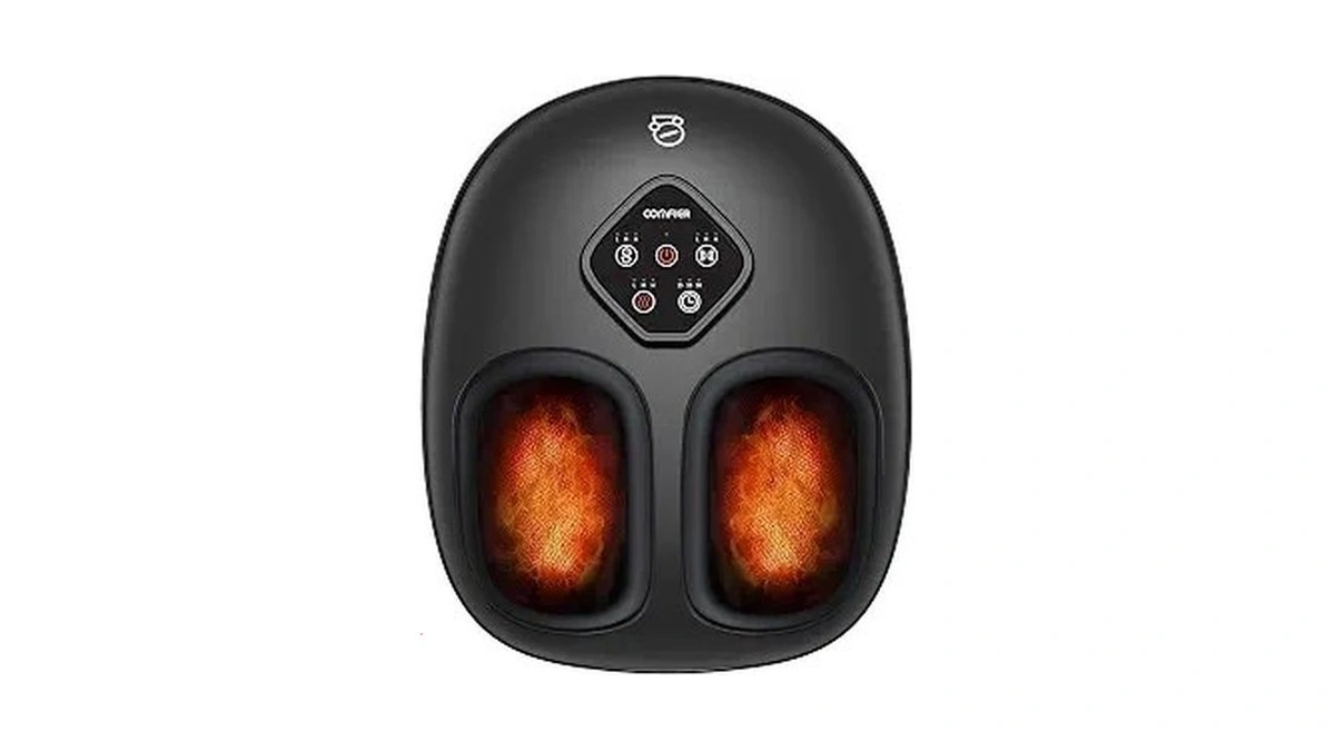 Comfier 2026 Shiatsu Foot Massager With Heat,compression,kneading &rolling,foot Massager For