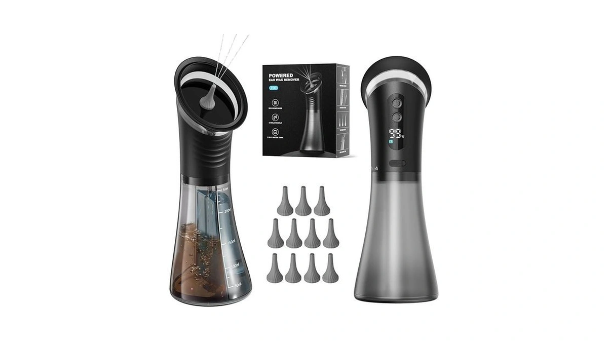 Upgraded Ear Wax Removal Kit, Electric Ear Wax Removal Tool