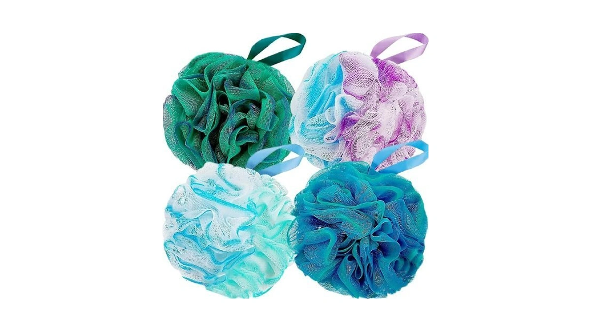 Fu Store Loofah Sponge Shower Loofahs 70g Bath Sponges Mesh