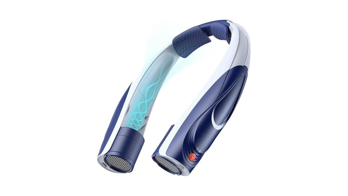 Tenvolti Portable Neck Fan - 6000mah Rechargeable Personal Fan With