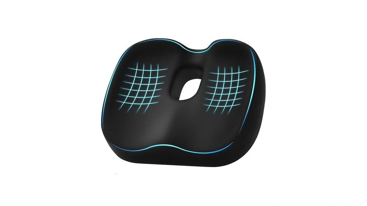 Cushyside Donut Pillow Seat Cushion For Hemorrhoids & Tailbone Pressure