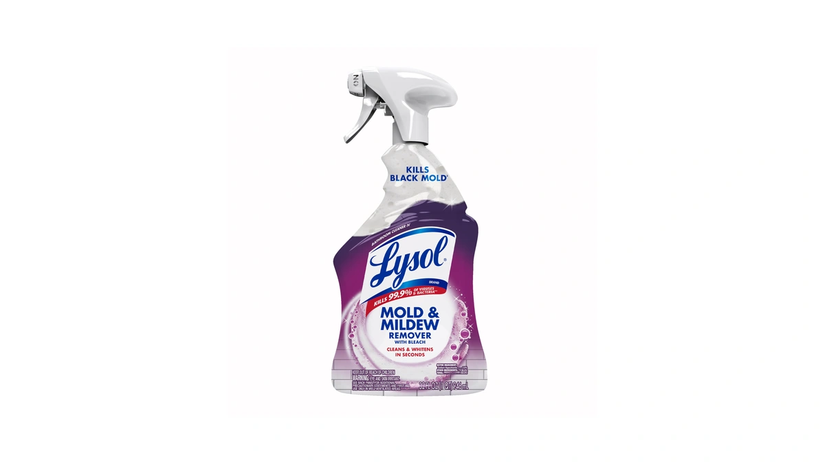 Lysol Mold & Mildew Remover Spray, Bathroom & Shower Cleaner,