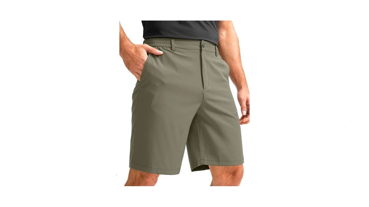 G Gradual Men's Casual Shorts 9" Lightweight Golf Shorts For
