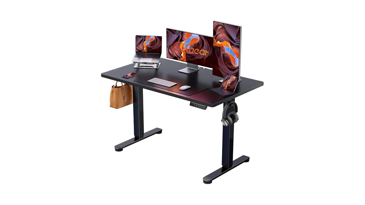 Ergear Height Adjustable Electric Standing Desk, 48 X 24 Inches