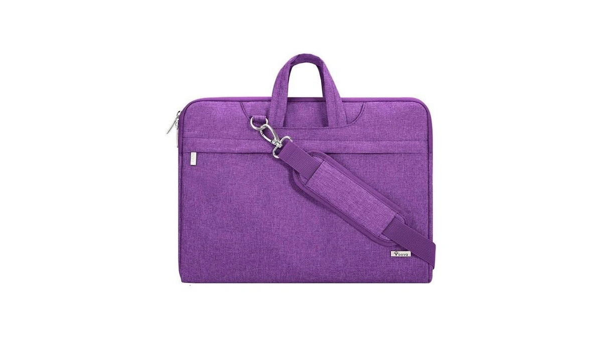 Voova Laptop Case 13 14 Inch With Shoulder Strap, Waterproof