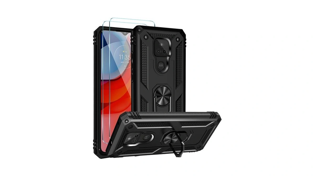 Hoomil Case For Moto G Play 2021, With 2 Pcs